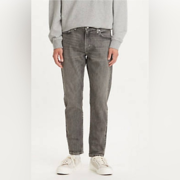Levi’s 512 Lo-ball grey denim stretch comfort trend skinny tapered leg jean 32 - Picture 1 of 4